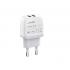 LDNIO Fast Wall Charger 2.4A Dual USB EU Plug (USB Type-C cable included) [ A2219 ]